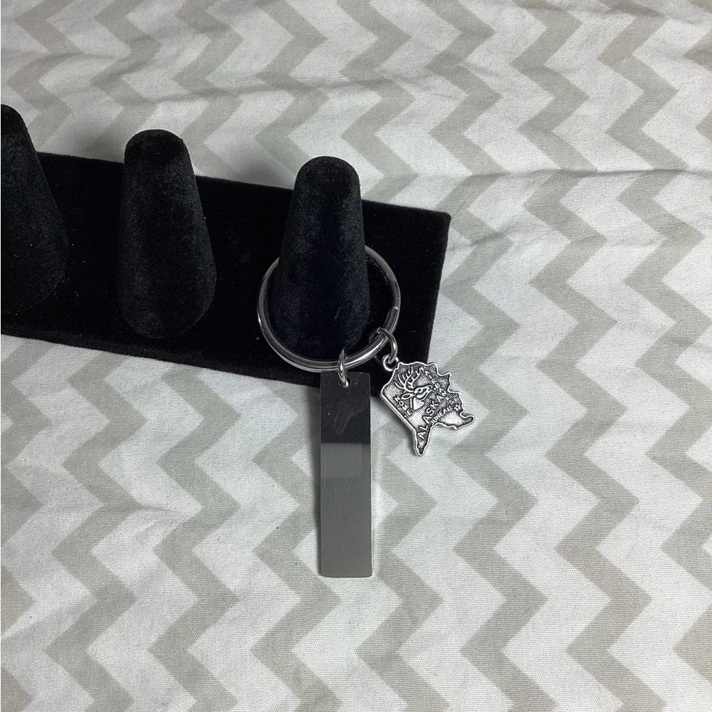 Alaska Long Distance Keychain